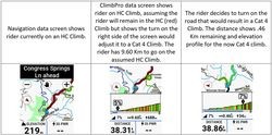 ClimbPro climb branching